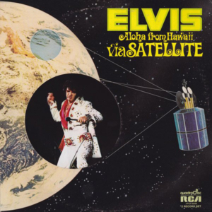 Wikipedian Boner: Photo of Elvis' ALOHA FROM HAWAII VIA SATELLITE album.