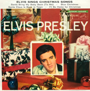 Elvis EPA 4108 ChristmasSongs cover f 600 1