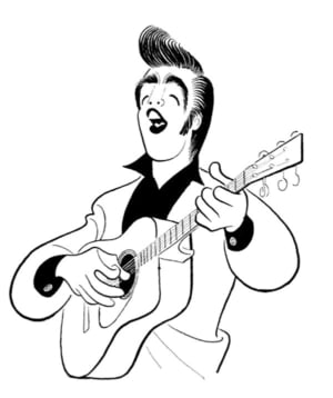 Elvis caricature 56 Hirschberg header 600x